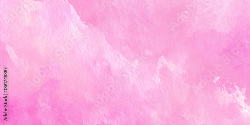 A soft abstract watercolor background featuring varying shades of vibrant pink and subtle white highlights