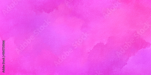 A vibrant watercolor wash in shades of pink and purple creates a soft abstract background texture