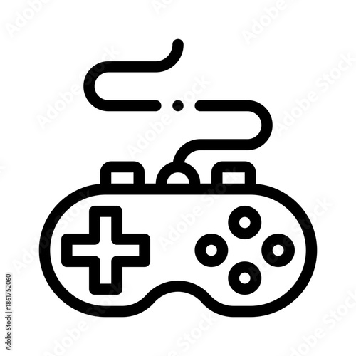 controller line icon