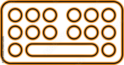 Remote control icon design for user interface