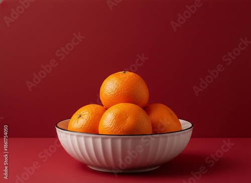 Citrus on Crimson