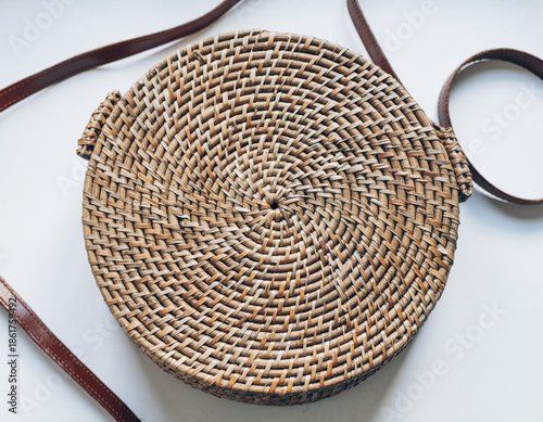 Round Woven Bag