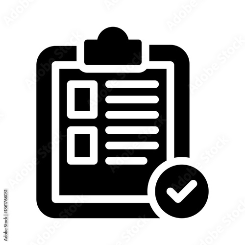 tasks glyph icon