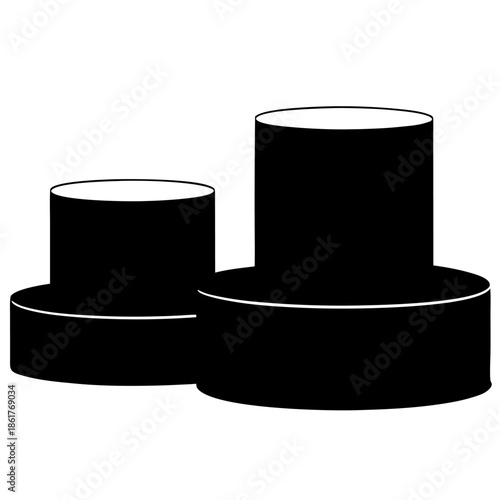 black top hat