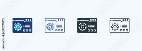 Platform Multiple Style Icon Collection