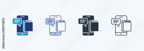 E-Book Multiple Style Icon Collection