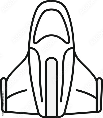 Face mask icon isolated on transparent background