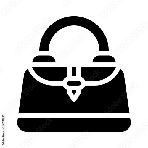 handbag glyph icon