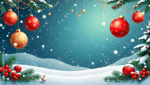 Vibrant Holiday Seamless Pattern for Seasonal Design Projects