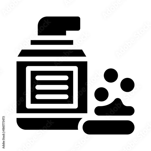 cleanser glyph icon