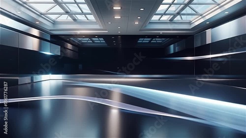 Calm Futuristic Motion Background