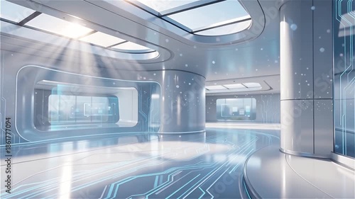 Futuristic Corporate Background animation