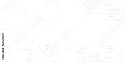 Simple geometric hexagon background. vector illustration