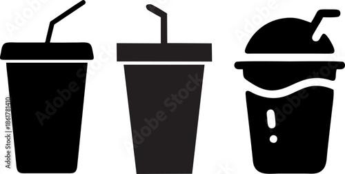 Takeaway Drink Cup Fast Food Icon
