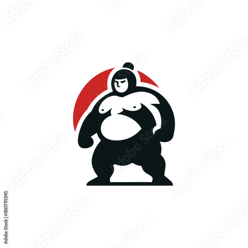Sumo Wrestler Logo