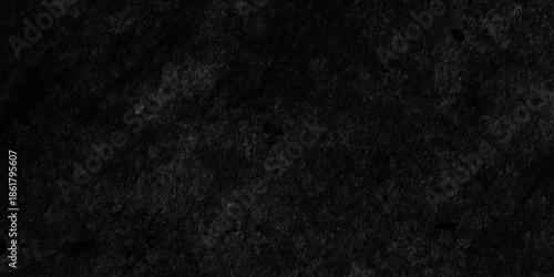 Grunge dark chalkboard and black board. Wall black paper cement distressed. abstract dark black wall texture. concrete rough dark floor old grunge backdrop. interior vintage smooth closeup background.
