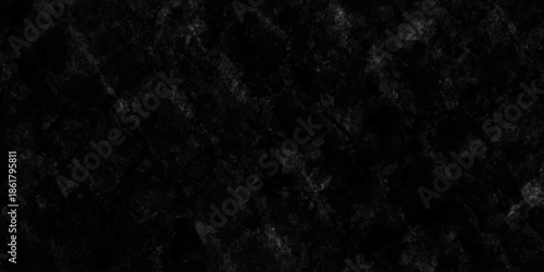 Grunge dark chalkboard and black board. Wall black paper cement distressed. abstract dark black wall texture. concrete rough dark floor old grunge backdrop. interior vintage smooth closeup background.