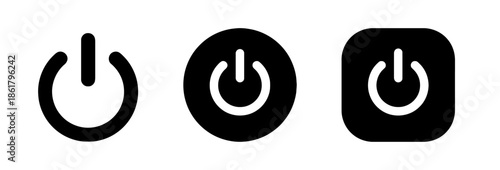 Power Icons Depicting On and Off States for Device Control