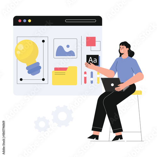 Branding Vector Illustration EPS 10 File