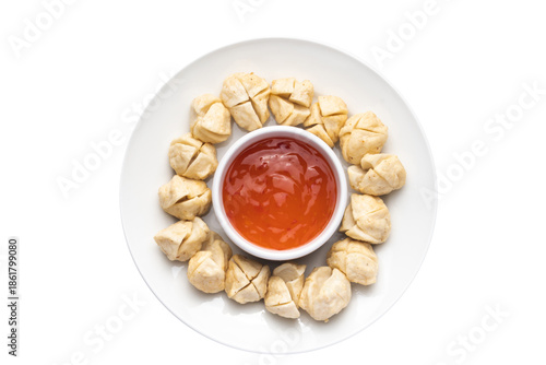 Fried squid street foods