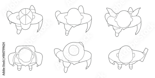 Sketch people illustrations, Hand drawn, set elements for architecture and landscape design. Floor Plans, Sections, Elevations. people vector illustration.