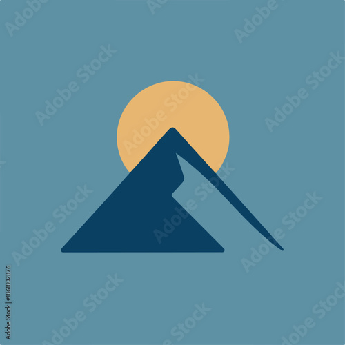 Ready-to-use EPS 10 file perfect for outdoor gear retailers, adventure tour operators, hiking companies, wellness retreat centers, and nature tourism brands. 