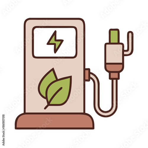 Electric vehicle charging station