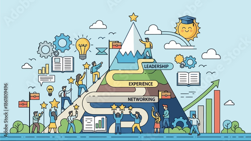 Achieving Success through Experience and Networking in a Collaborative Environment