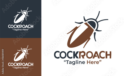 Cockroach Logo Modern Minimalist Urban Branding