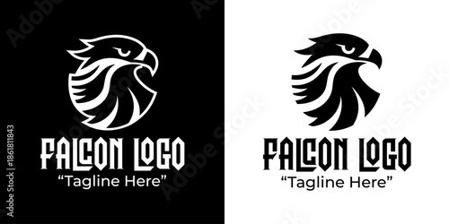 Falcon Logo Modern Minimalist Wild Mark