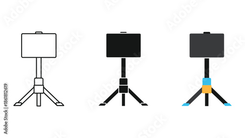 Different tripod designs for photography and videography