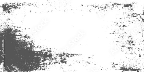 White and Grey Abstract Grunge Dust Texture Featuring Fine Dust Particles, Grain Noise and Subtle Distress Effect.