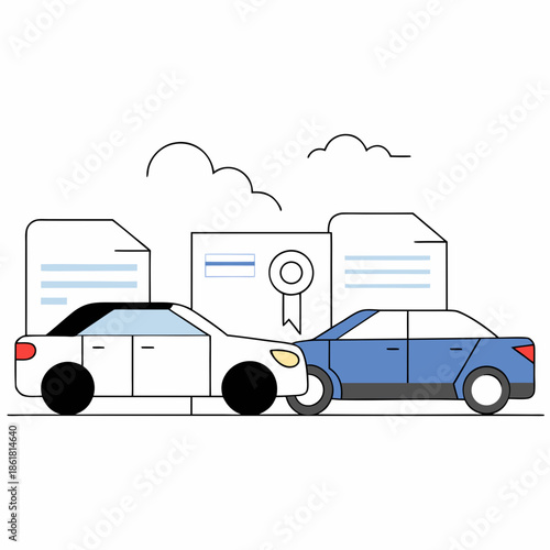 Car insurance policy document