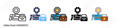 Ai Workforce multiple icon