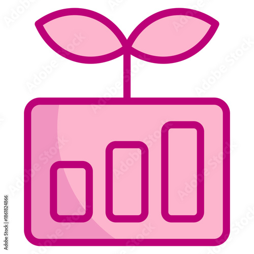 Sustainable Growth Icon