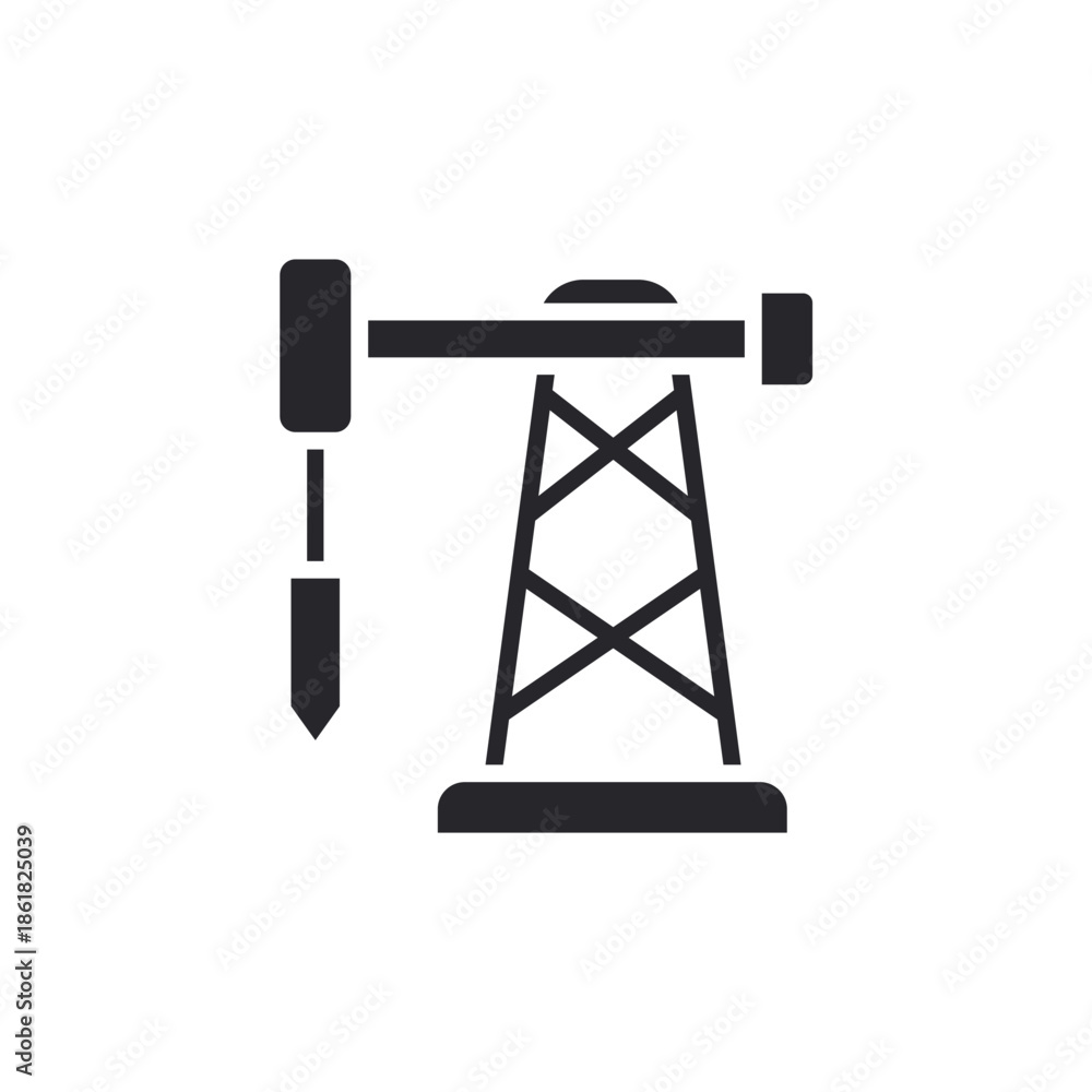 Naklejka premium construction icons outline and Flat Style,transparent background.