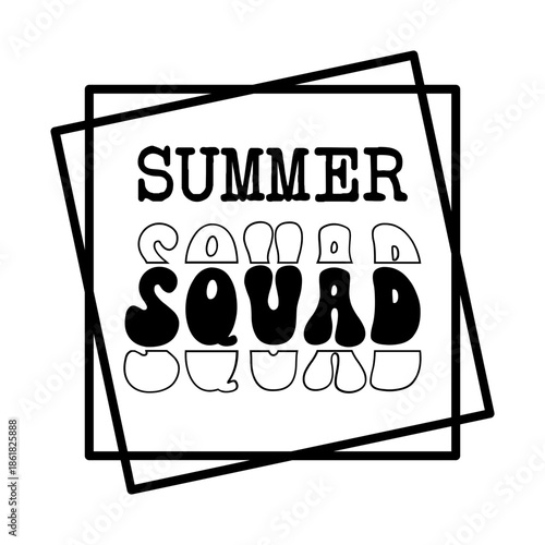 Summer Squad SVG