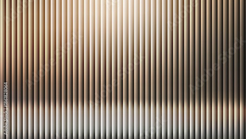 Glass ripple texture with dark gradient background and lilac light streaks. Futuristic distortion, moody abstract glow, reeded vertical blur. Vector illustration