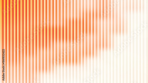 Glass ripple texture with dark gradient background and lilac light streaks. Futuristic distortion, moody abstract glow, reeded vertical blur. Vector illustration