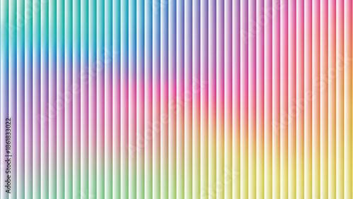 Glass ripple texture with dark gradient background and lilac light streaks. Futuristic distortion, moody abstract glow, reeded vertical blur. Vector illustration