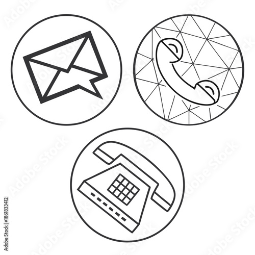 Communication icons