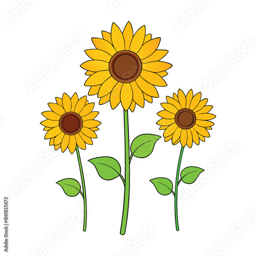 Bright summer flowers bloom in vivid colors, petals dancing in warm sunlight, filling gardens with fresh scents, joyful energy, and the carefree spirit of sunny days.
