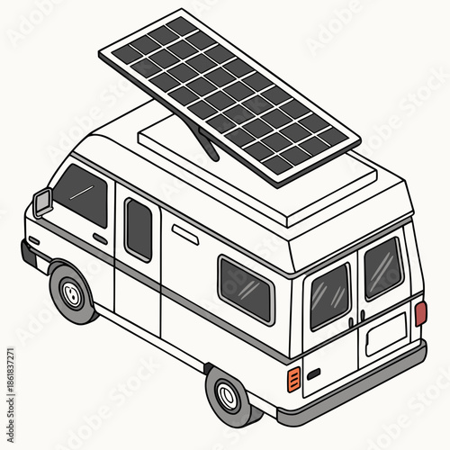 vector illustration of a bus