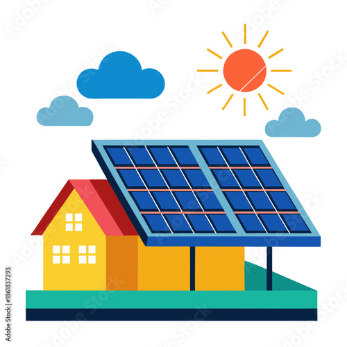 solar panel with solar panels