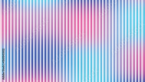 Glass ripple texture with dark gradient background and lilac light streaks. Futuristic distortion, moody abstract glow, reeded vertical blur. Vector illustration