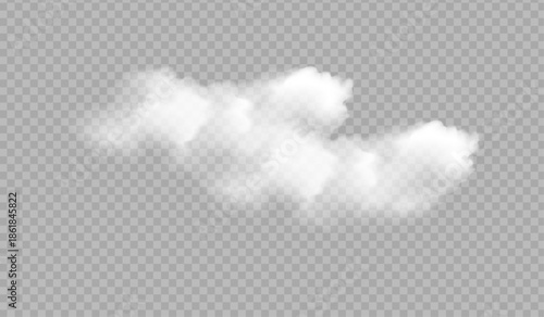Realistic Ground Fog Overlay with Soft Diffusion PNG overlay