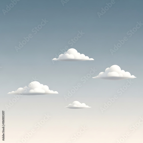 minimalist cloud formation