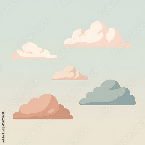 minimalist cloud formation
