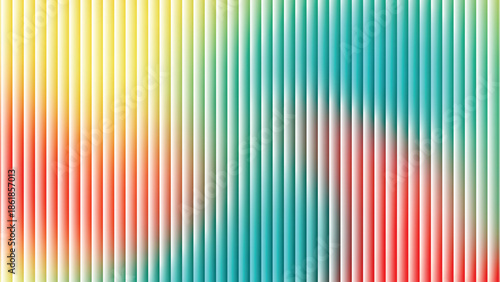 Glass ripple texture with dark gradient background and lilac light streaks. Futuristic distortion, moody abstract glow, reeded vertical blur.  EPS