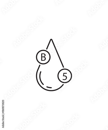 water drop icon, vector best line icon.